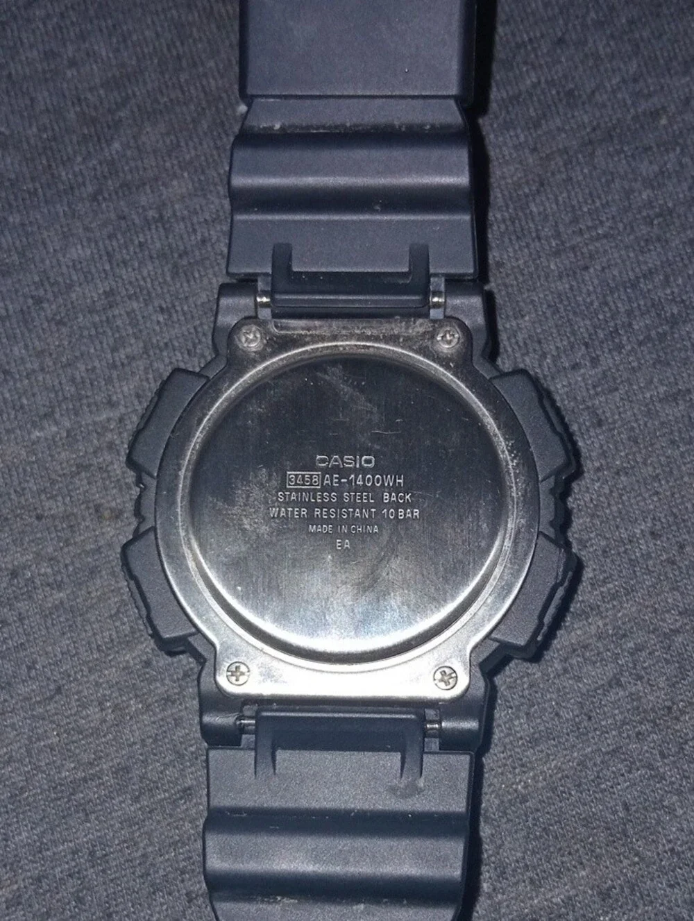CASIO Unisex Wrist Watch World Time AE-1400WH-1AVDF